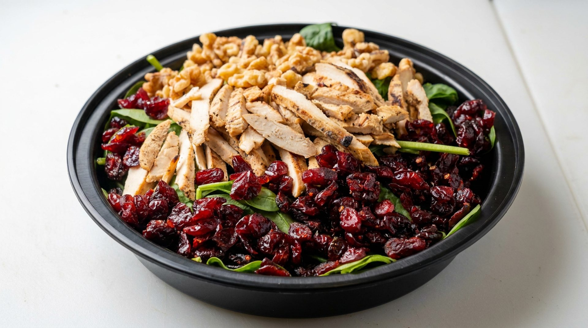 Fresh salads on the menu too